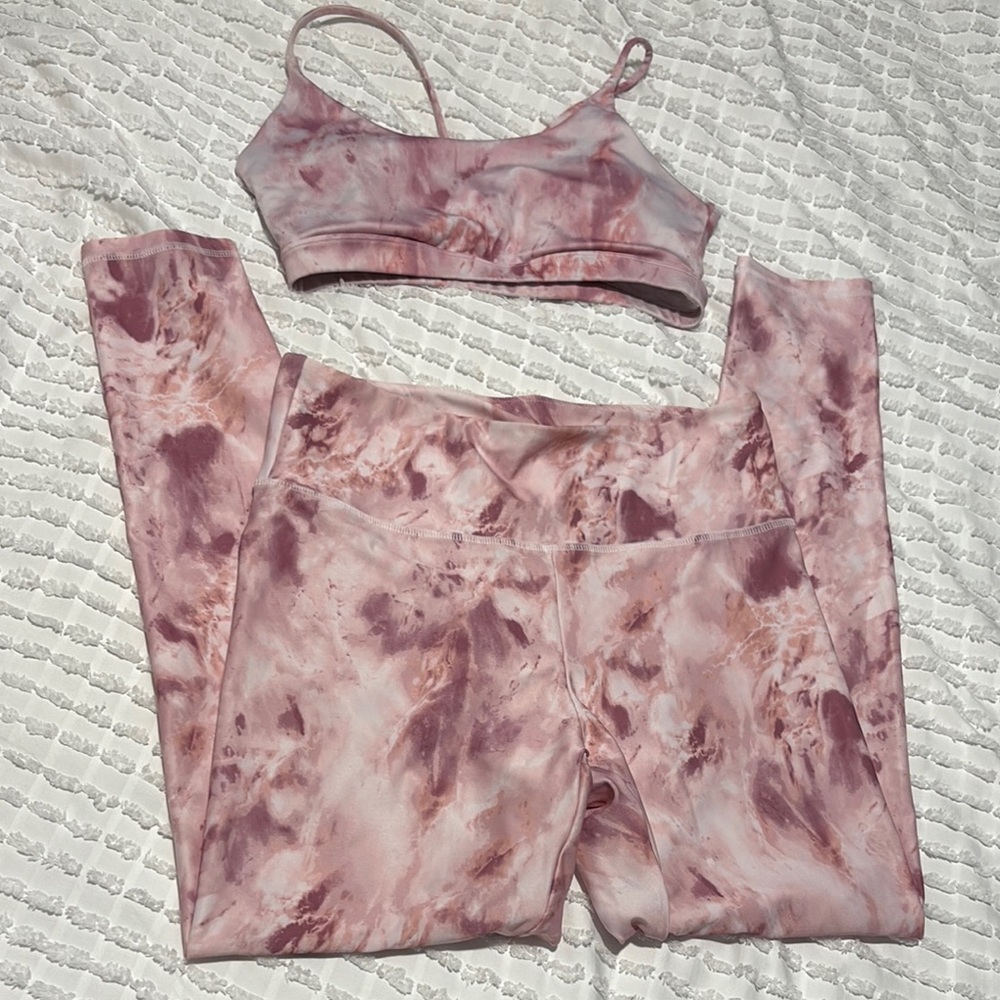 Tie-Dye Pink Women's Intimate Set